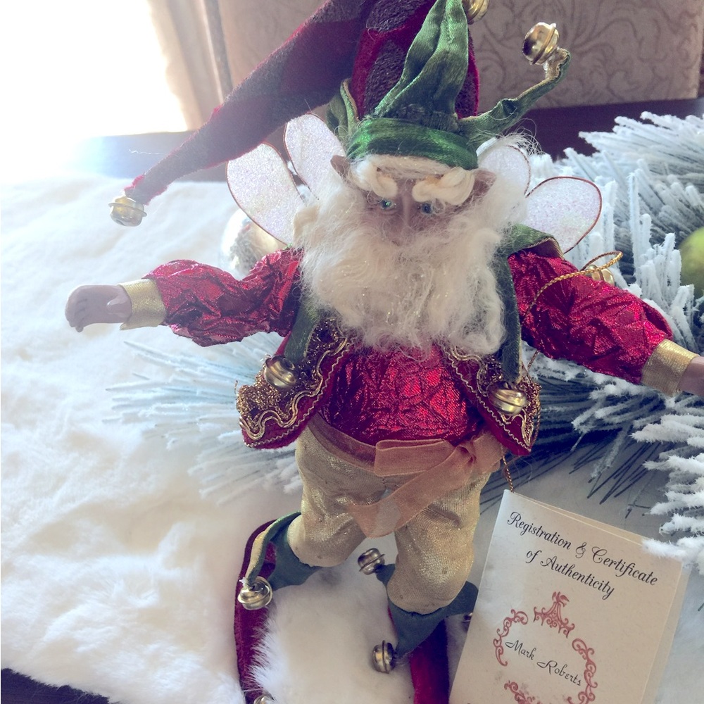 Vintage Mark Roberts Limited Edition 2002 Stocking Fairy 15”